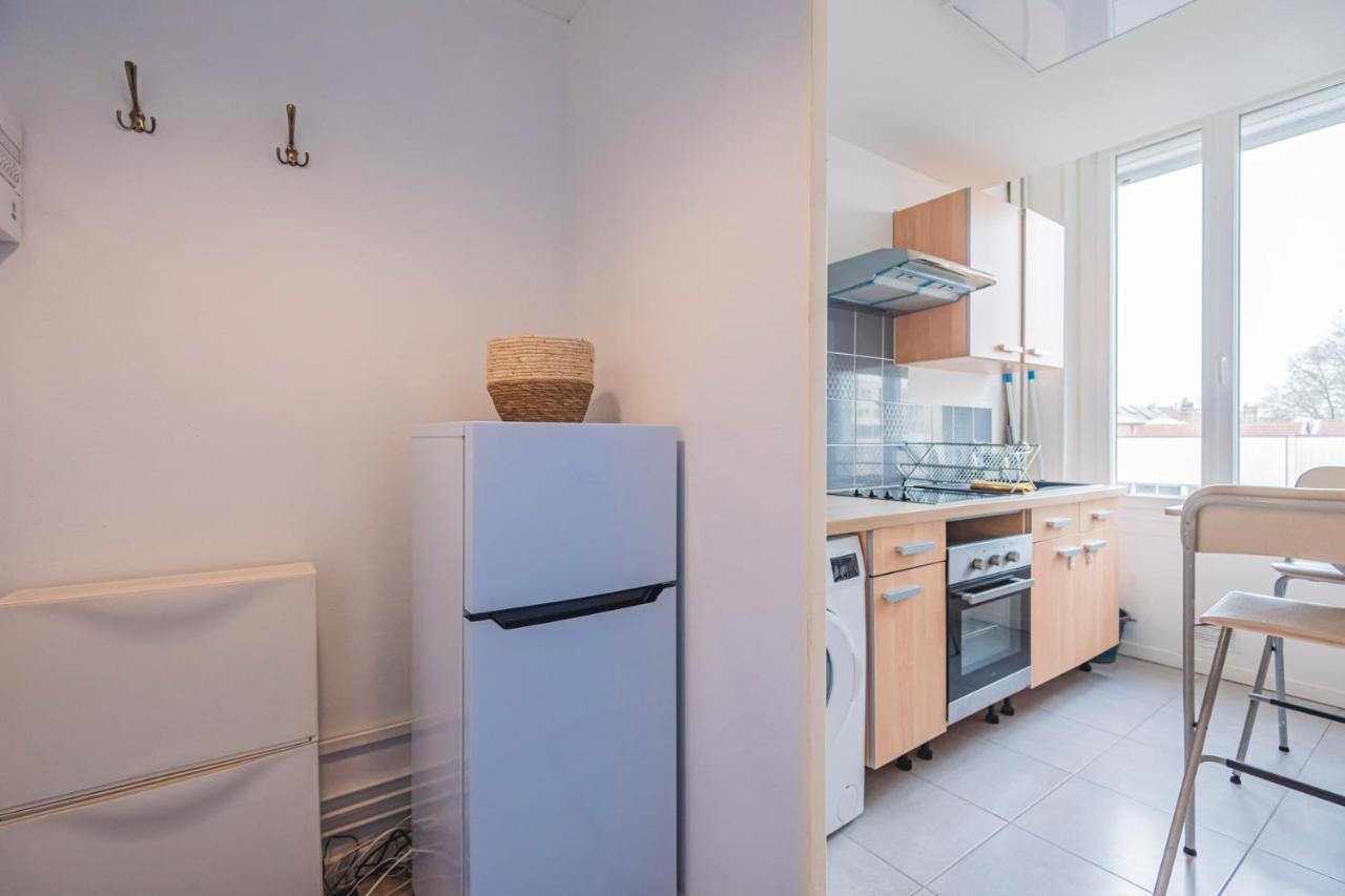 Joli Studio"Le Clair Logis" Gare Centre Petit Dejeuner Possible Reims Buitenkant foto
